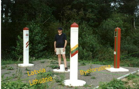 The Byelorussian - Latvian - Lithuanian Tripoint