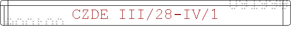 CZDE III/28-IV/1
